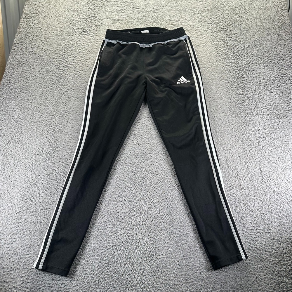 Adidas Climacool Pant Boys XL Black Polyester Track Pant Performance Basketball